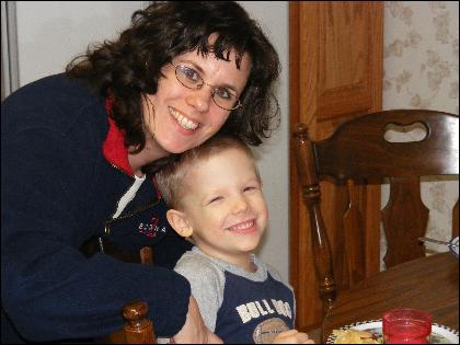 Diana and Noah in happier times