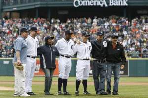 Opening Pitches at Opening Day