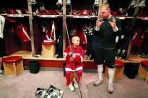 Maddie and Kris Draper