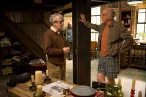Woody Allen and Larry David