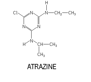 Atrazine chemical structure