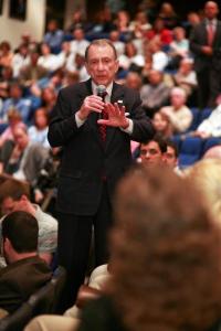 Senator Specter in Town Hall Meeting