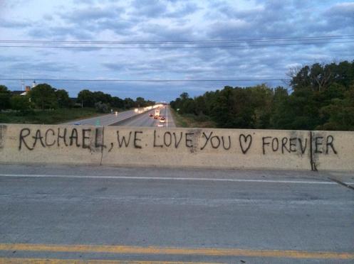 Rachael, We Love You Forever