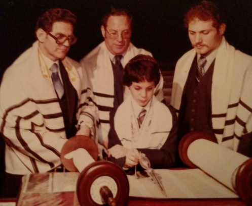 Kenny at his Bar Mitzvah 1982